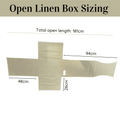 Linen Storage Box Pack of 2 boxes 