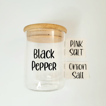 Herb and spice jar labels Perfect for jars up to 300ml 