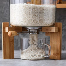 Load image into Gallery viewer, 5 Litre Rice Dispenser Deluxe 5L Glass Container 
