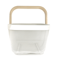 Small Storage Basket With wooden handle 