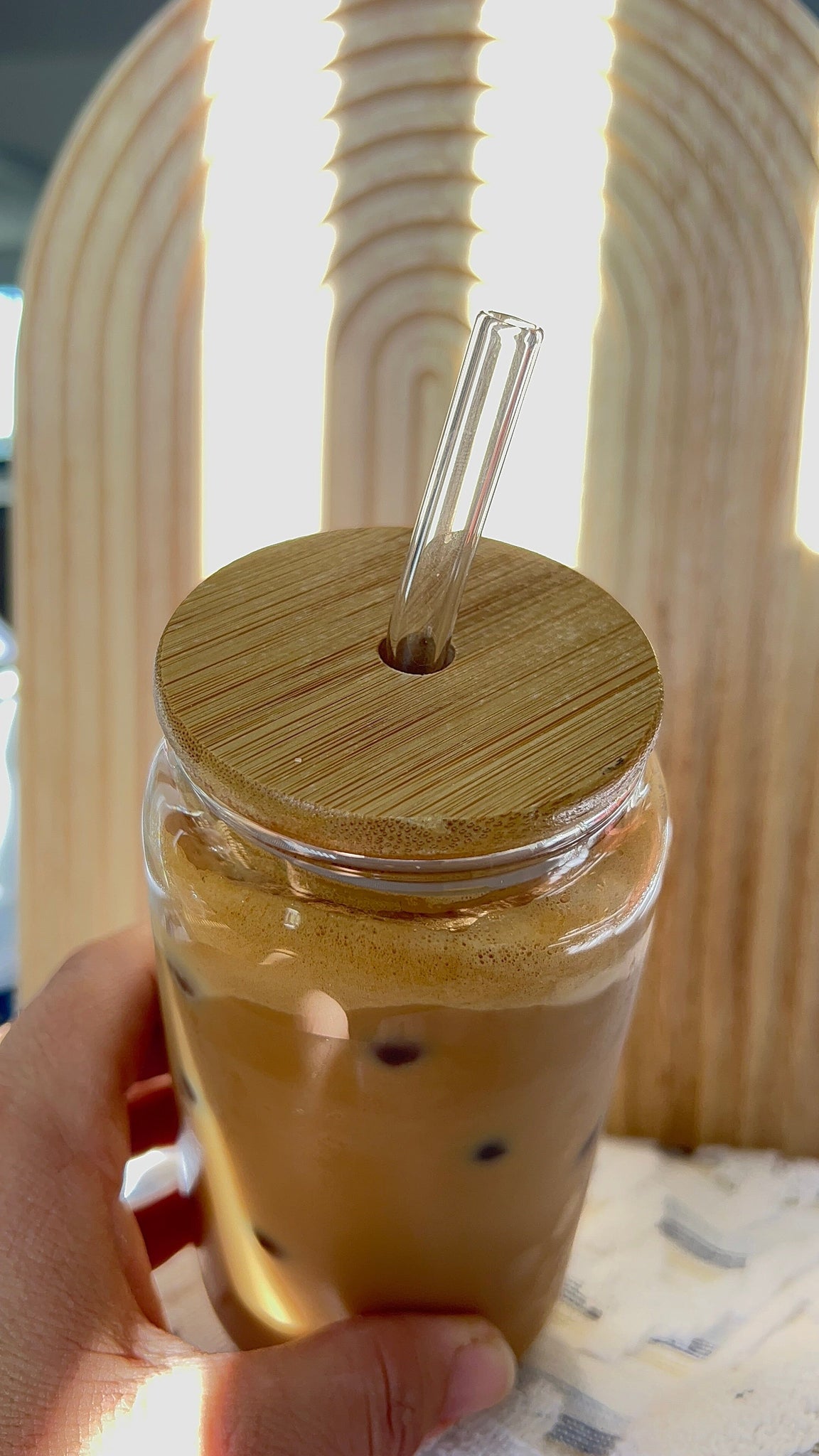 Creative Heart Straw - Glass Straw - Reusable Eco Friendly - ApolloBox