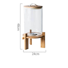 Load image into Gallery viewer, 7 Litre Rice Dispenser Deluxe 7L Glass Container 
