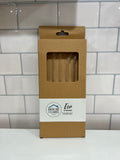 Glass Straws Pack of Eco-Friendly Glass Straws 