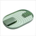 Utensil Rest House and Label Mint Green 