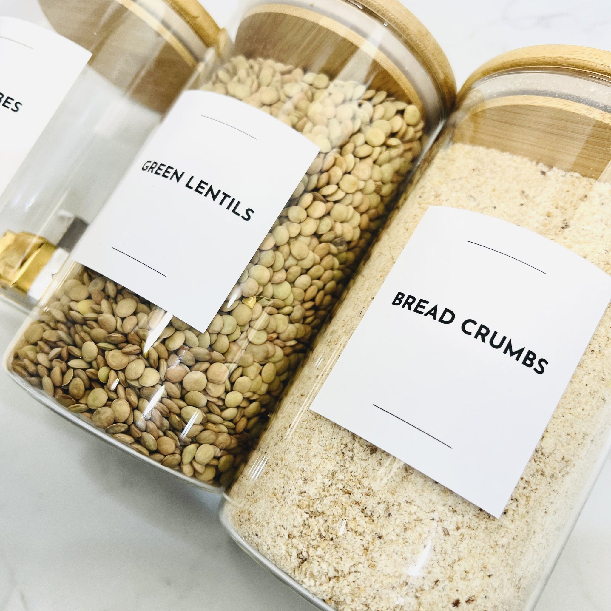 Minimalist Pantry Labels Set of 96 Pantry Labels 