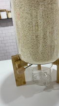 7 Litre Rice Dispenser Deluxe 7L Glass Container 