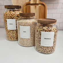 Load image into Gallery viewer, Woodland Jars with acacia wood lid 
