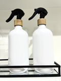 Bamboo PET Spray Bottles 500ml Capacity - Label included 